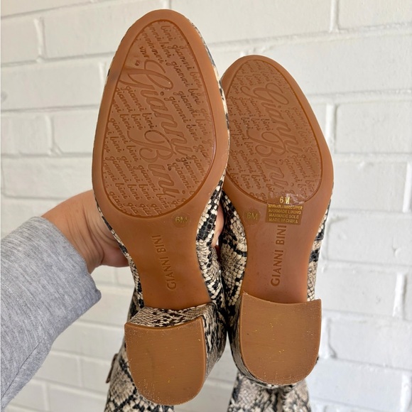 Gianni Bini Trillia Snakeskin Over the Knee Boots, SZ 6 - Picture 9 of 10